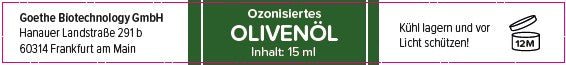 Ozonisiertes Olivenöl 15ml